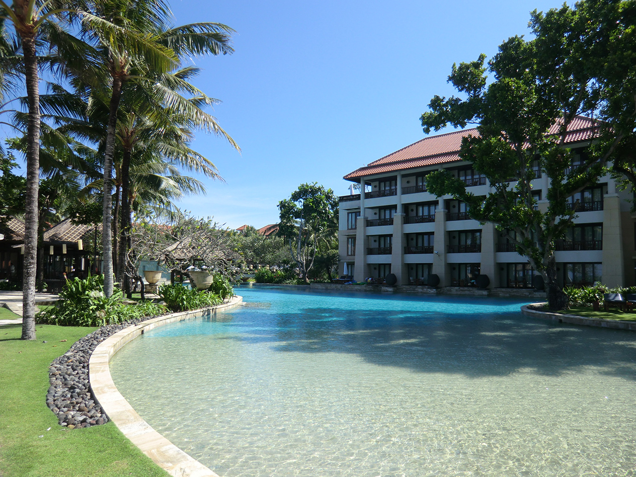 バリ島のリゾートホテル